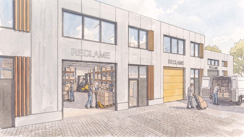 Type D, royale bedrijfsruimte met ruime entresol (basis)