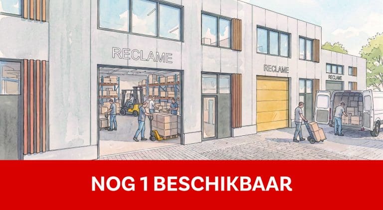 Type D, royale bedrijfsruimte met ruime entresol (basis)